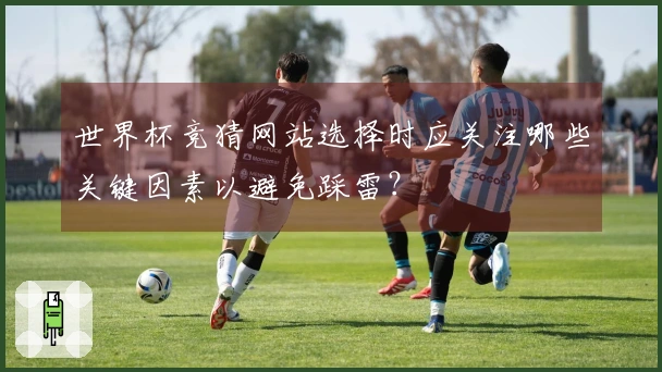 世界杯竞猜网站选择时应关注哪些关键因素以避免踩雷?